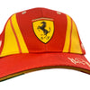 U2705 Scuderia Ferrari Hypercar Le Mans 2024 499P "51" Limited Edition Guidi Team Hat - Red
