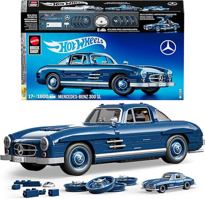HWHWW25 Mattel Brick Shop Hot Wheels Mercedes Benz 300 SL