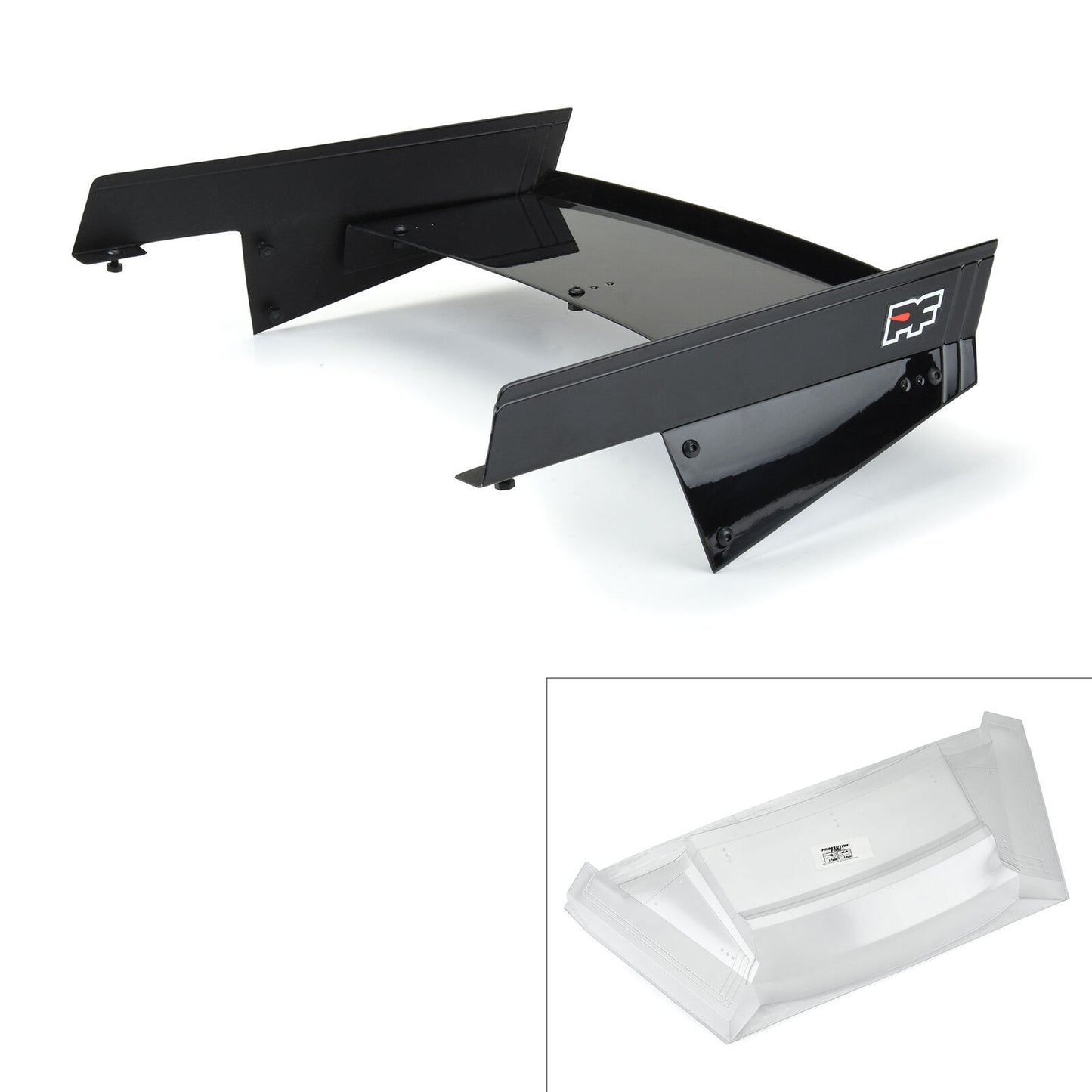 PRM173300 Nissan GT-R R35 Pro-Mod 1/10 Outlaw Drag Racing Wing Set (PRM158500)