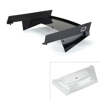 PRM173300 Nissan GT-R R35 Pro-Mod 1/10 Outlaw Drag Racing Wing Set (PRM158500)