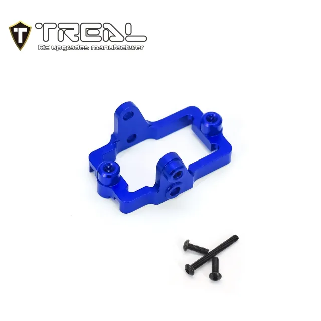 X003LAZS95 TREAL Aluminum 7075 Servo Mount for 1/18 TRX4M Upgrades-Blue