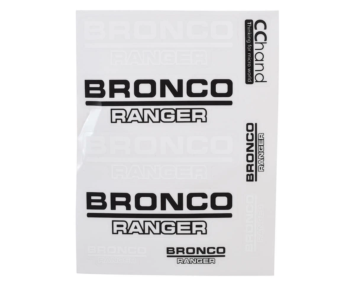 C-S0011 Bronco Ranger Decal Set