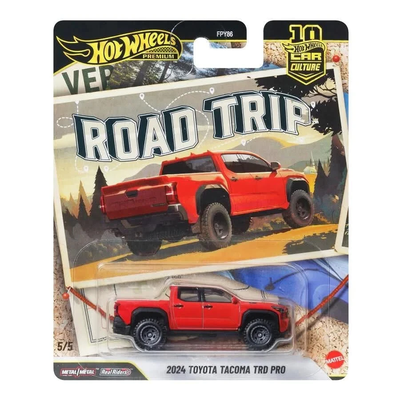 HWJKF40 HotWheels Premium Road Trip 2024 Toyota Tacoma TRD PRO
