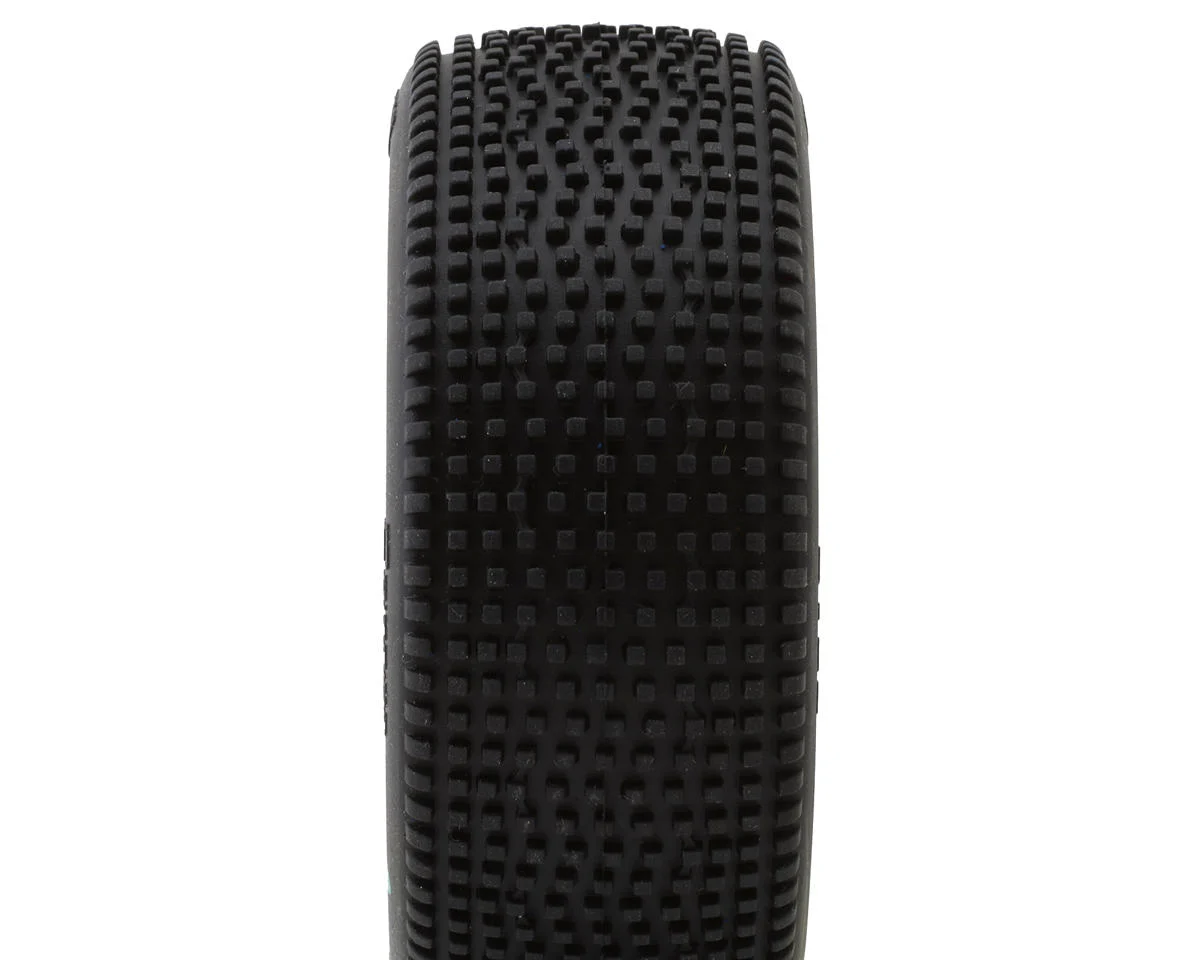 PMT9010-SLW-W Pro-Motion Spitfire 1/8 Buggy Pre-Mount Tires (White) (2) (Soft - Long Wear)