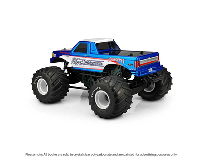 JCO0433 1989 Ford F-250 w/Racerback Monster Truck Body (Clear)