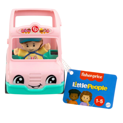 JCW62 Fisher-Price Little People Ice Cream Truck