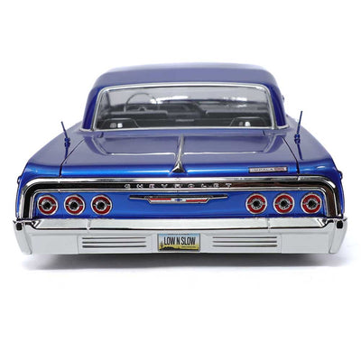 RER32893 Redcat SixtyFour Chevrolet Impala 1/10 RTR Scale Hopping Lowrider (Solid Blue)