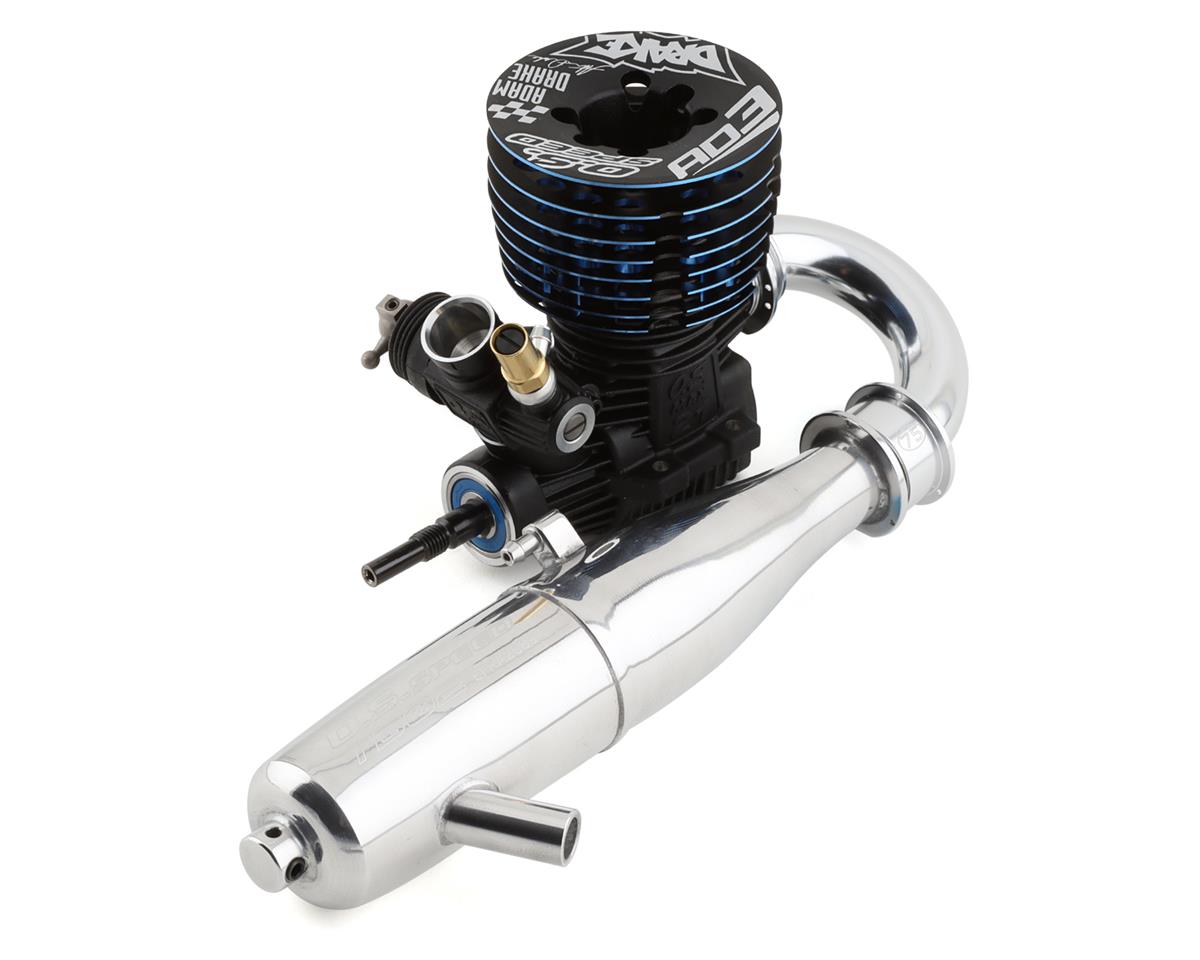 OSMG1CJ01-1 O.S. Speed B21 AD3 Adam Drake 3 Competition .21 Nitro Engine w/2100SC Pipe Broken In by Adam Drake