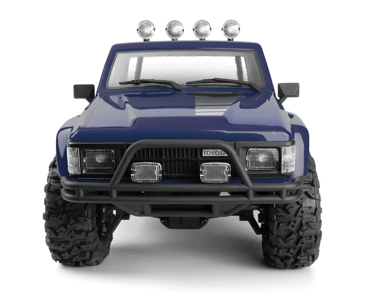 HPI161254 HPI Venture18 1985 Toyota Hilux SR5 1/18 RTR 4WD Brushless Rock Crawler (Blue)