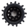 PRO1016010 1/10 Sand Paw LP F/R 2.8" MT Tires Mounted 12mm/14mm Black Raid (2)