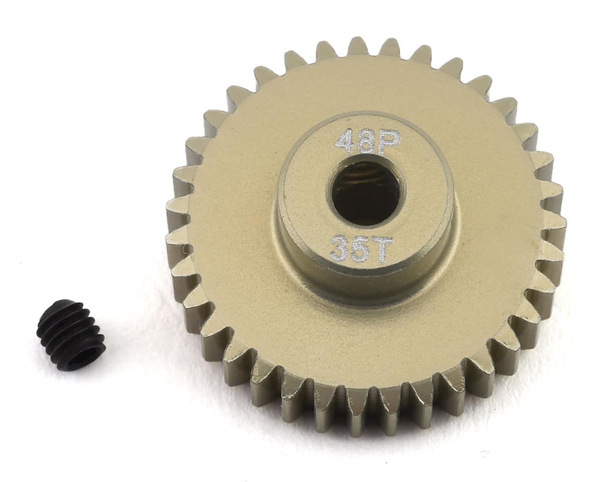 PTK8622 48P Lightweight Hard Anodized Aluminum Pinion Gear (3.17mm Bore) (35T)
