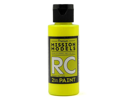 MMRC-043 Fluorescent Racing Yellow Acrylic Lexan Body Paint (2oz)