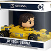 FU86181 F1 Lotus Ayrton Senna in Car