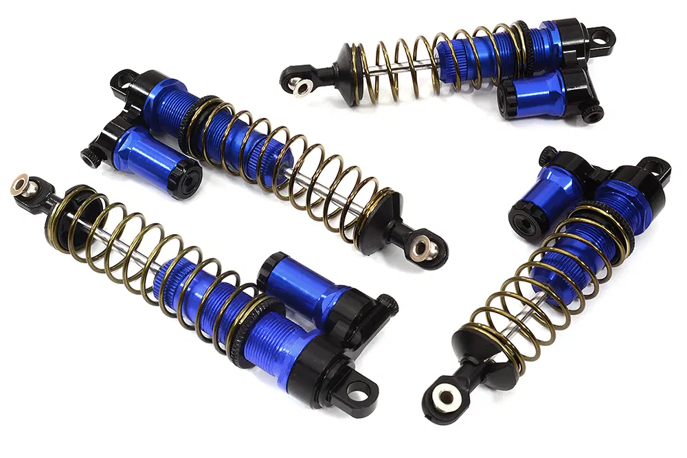 INTC25142 Machined XSR9 Piggyback Shock Set (4)