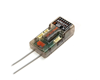 SPMAR637T RC AR637T 6-Channel SAFE & AS3X Telemetry Receiver