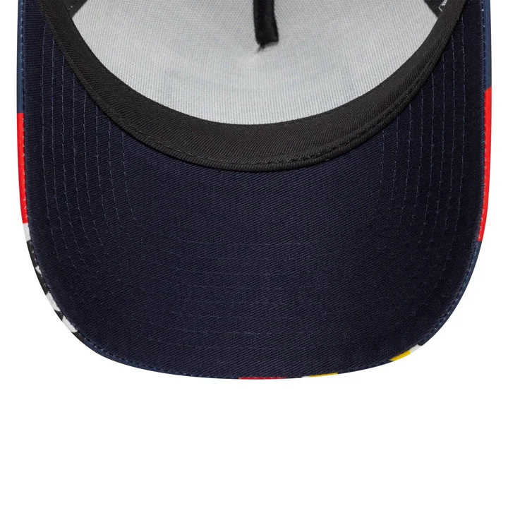 60595760 Red Bull Racing F1 New Era Abstract EF Trucker Hat-White