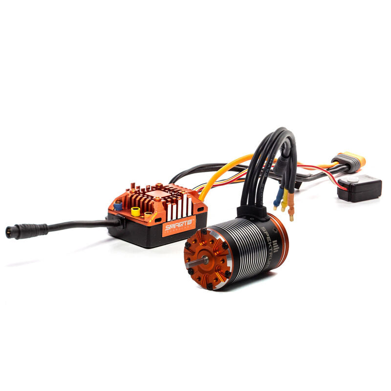 SPMXSEMC08 Spektrum Firma 60A Brushless Smart ESC / 2100Kv Sensored Motor Crawler Combo