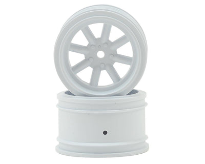 PRM276504 Vintage Racing Rear Wheels (31mm) (2) (White)