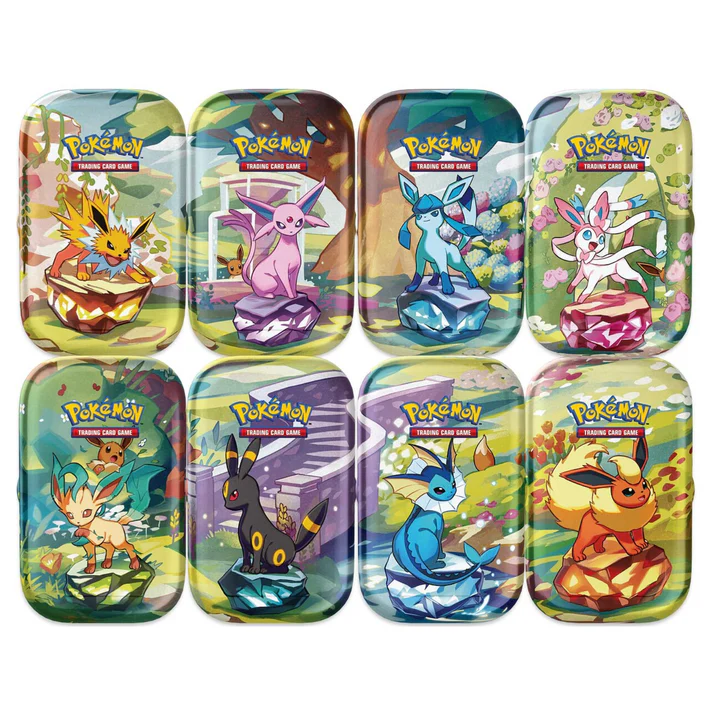 10-10117-101 Scarlet & Violet Prismatic Evolutions Mini Tins