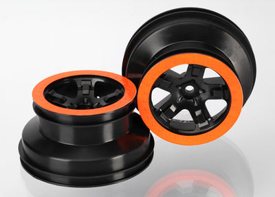 5868X Wheels,SC,Black, Orange