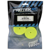 PTK-2755 ProTek RC 2.2" Concave Front 2WD 1/10 Buggy Wheels (Yellow) (4) (12mm Hex)