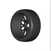 1/8 GRP TO4 SLICK BLACK WHEEL