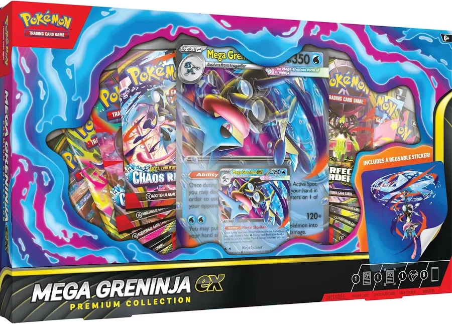 PKU10-10413-108 Pokemon Mega Greninja ex Premium Collection