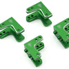TLHTLMT-43 Treal Hobby Losi LMT Aluminum Shock Mount Set (4) (Green)
