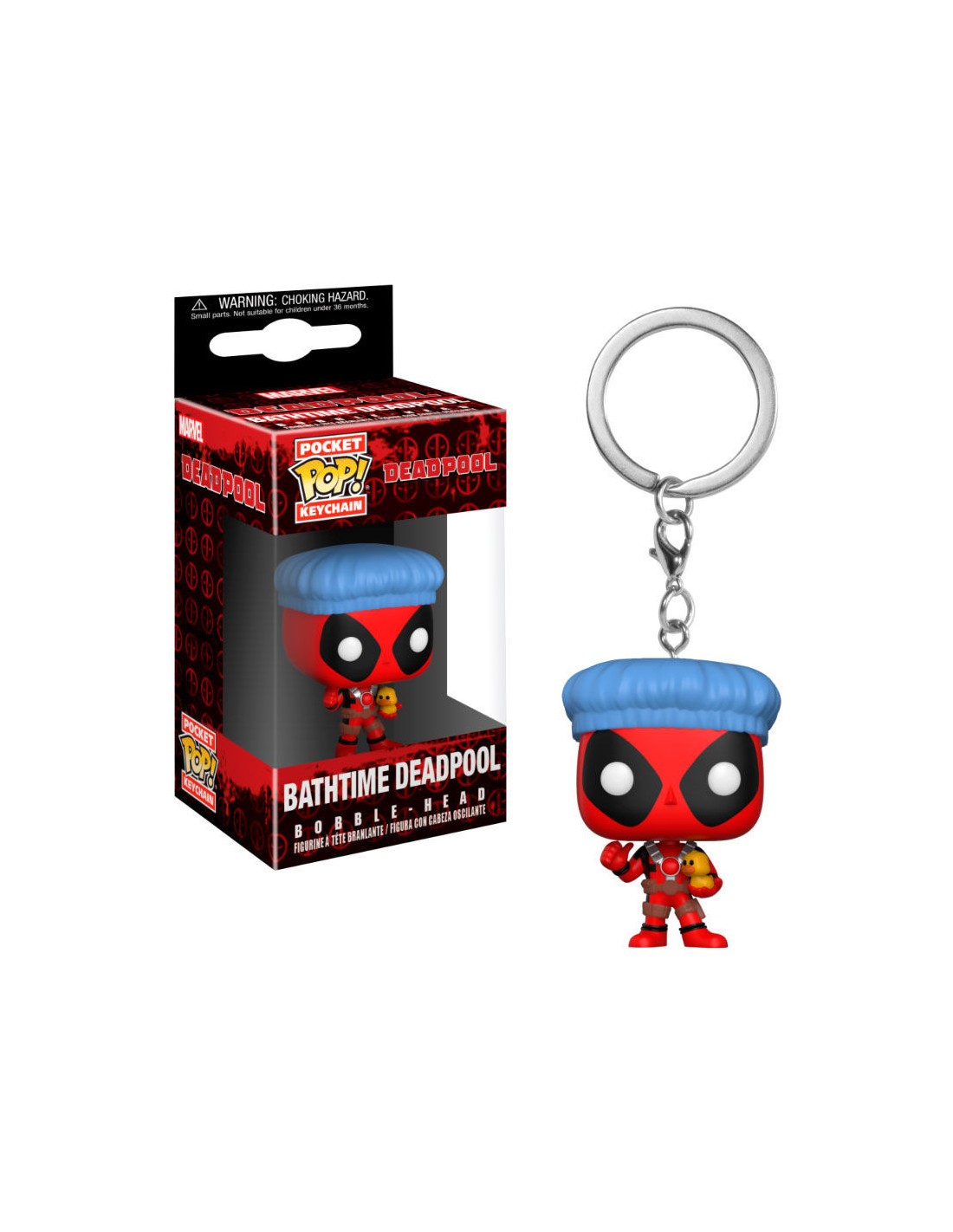 FU31734 Bathtime Deadpool Keychain