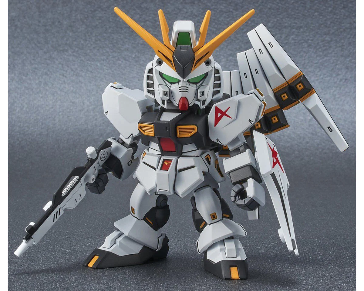 BAS2542951 Bandai SD EX-Standard Nu Gundam "Char's Counterattack" Plastic Model Kit