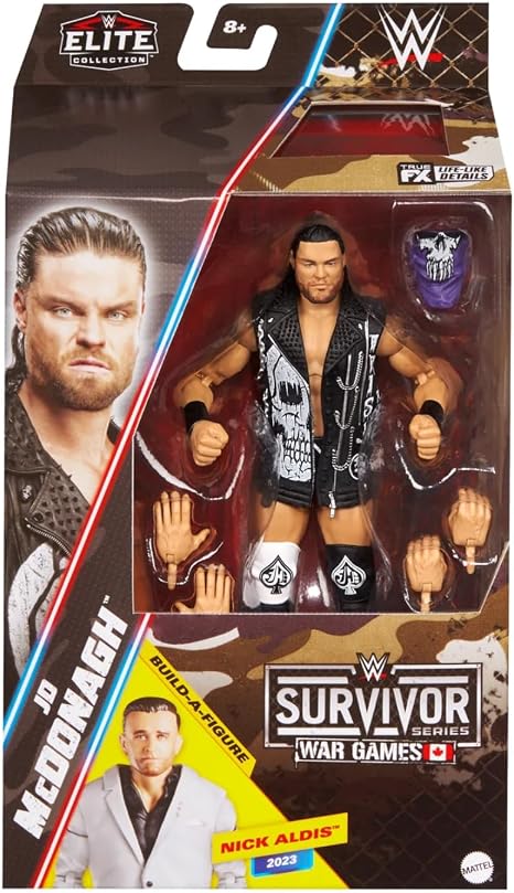JCJ60 WWE Survivor Series War Games JD McDonagh Figure