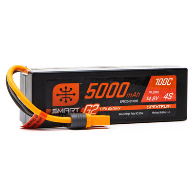 SPMXG2PS8 Spektrum RC Smart G2 PowerStage 8S Bundle w/Two 4S Smart LiPo Batteries (5000mAh)