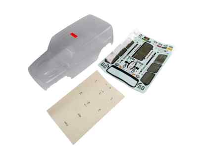AXI230015 Clear Body, Jeep JL 4-Door Wrangler: SCX10 III