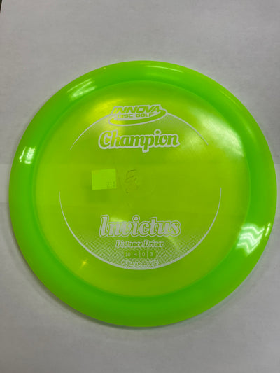 Innova Champion Invictus Distance Driver Clear Green
