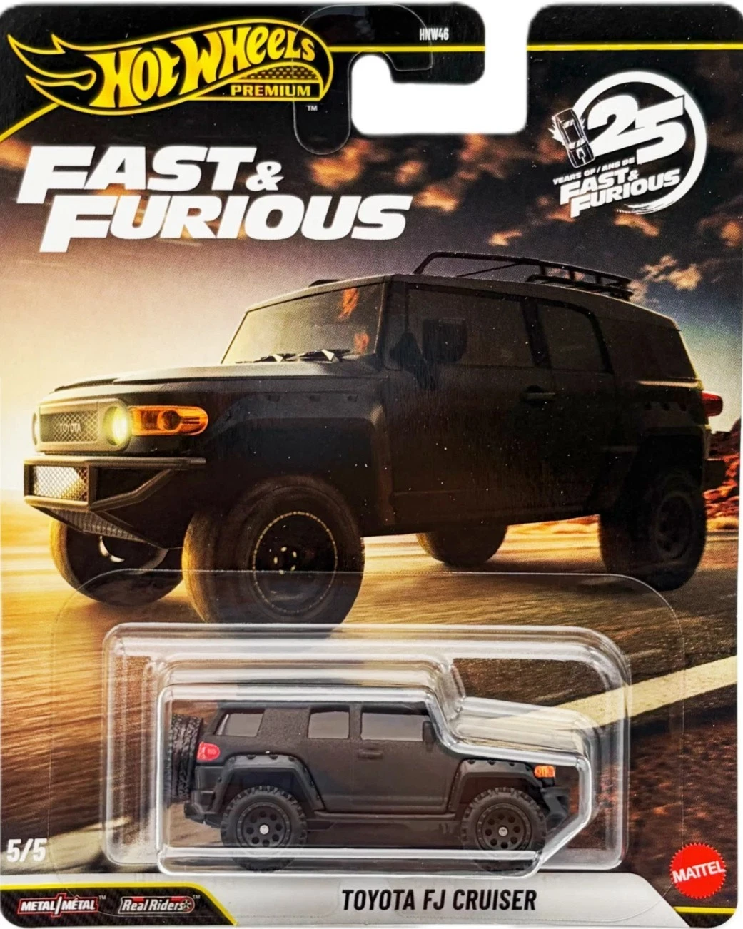 HWHNW46-956N 1:64 Fast & Furious 25Th Anniversary Premium 2026 N Assortment