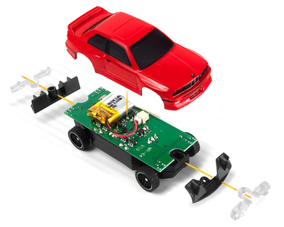 HPI160990 HPI Nano-TTR 1989 BMW M3 E30 Ravaglia 1/64 RTR Electric 2WD Micro Touring RC Car (Red)