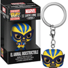 FU53896 Marvel Lucha Libre El Animal Indestructible Keychain