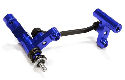 INTC25885BLUE Billet Machined Steering Bellcrank 1/18