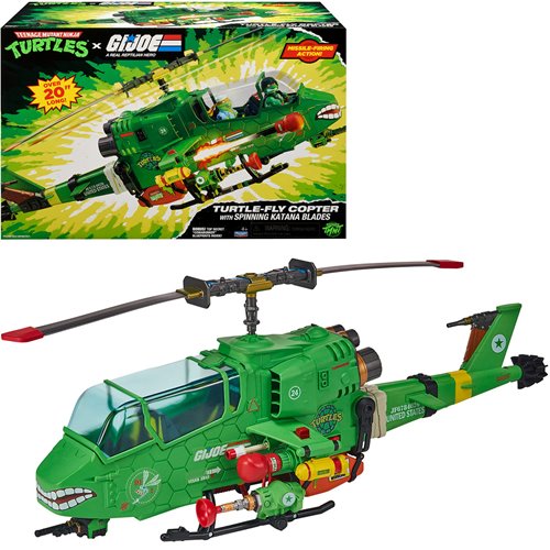 PL81931 TMNT x G.I. Joe Mobile Strike Force Assault Copter