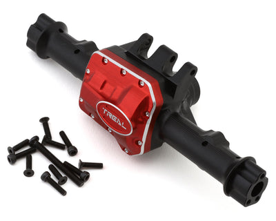TLHTTRX4-36 Treal Hobby V2 CNC-Machined Aluminum Rear Axle Housing for Traxxas TRX-4 (Black)