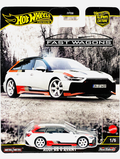 HWJBK51 Premium Car Culture  Fast Wagons Audi RS 6 Avant