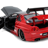 Jada 38346 1:24 2002 Nissan Skyline GT-R (R34) ADVAN – Black Red – Autoworks