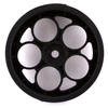 JCO3407B Coil Street Eliminator 2.2" Front Drag Racing Wheels (Black) (2) w/12mm