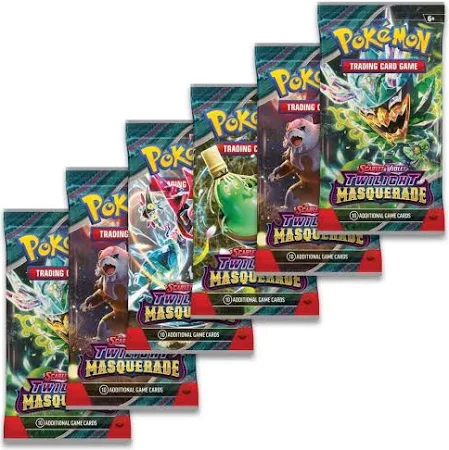 PKU189-85796 Pokemon Scarlet & Violet Twilight Masquerade Booster Bundle