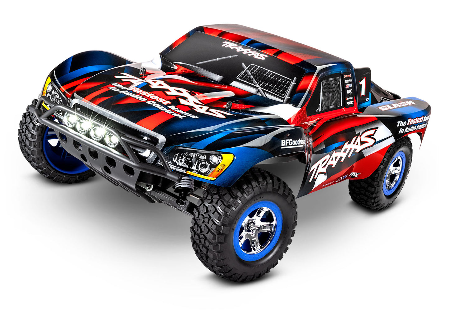 58034-61 Slash 1/10 Short Course Truck XL-5 ESC W/ LED Light