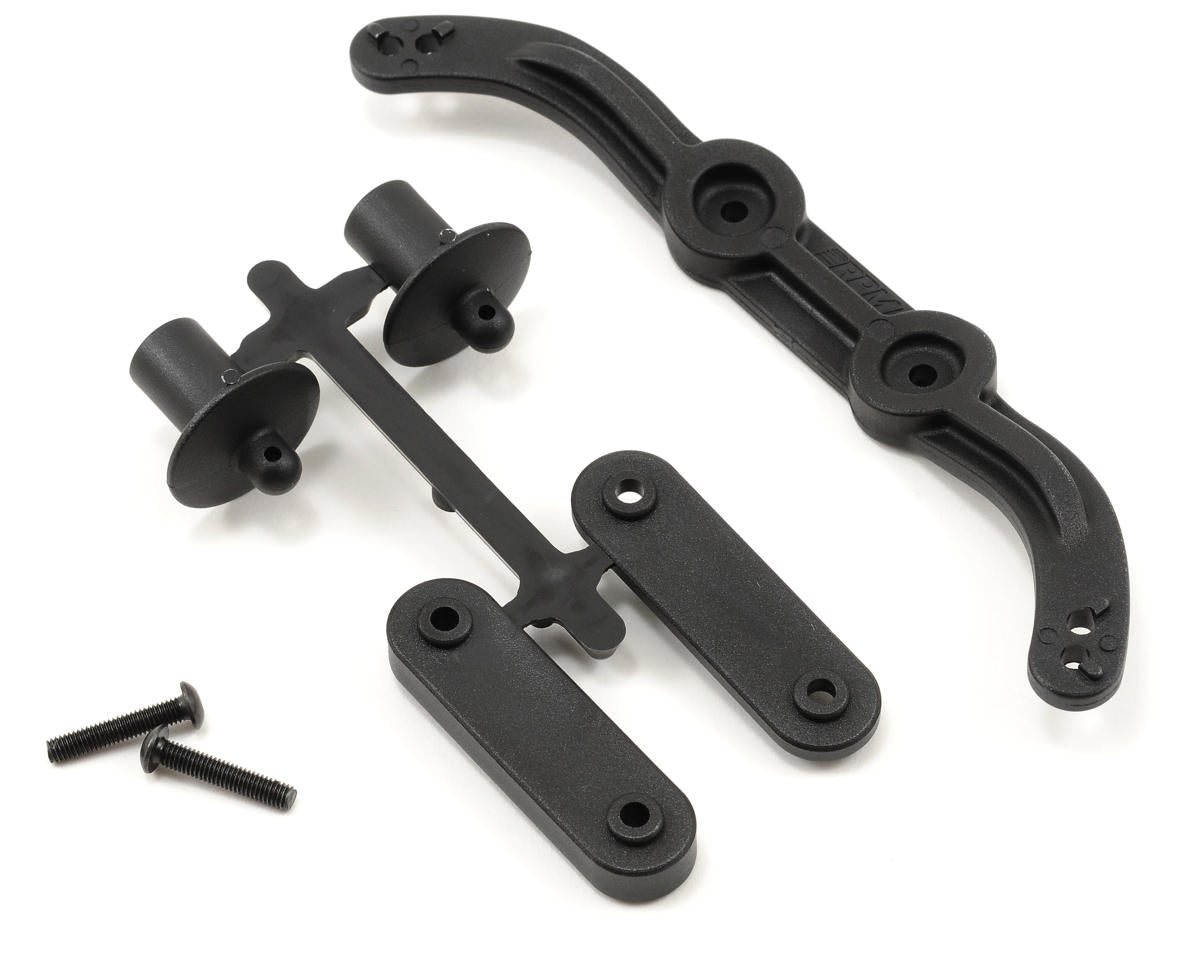 RPM73932 Adjustable Body Mount Set for Traxxas Slash 4x4