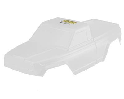 JCO0457 JCI Warlord Pre-Trimmed 1/10 Tucked Rock Crawler Body (Clear) (12.3")