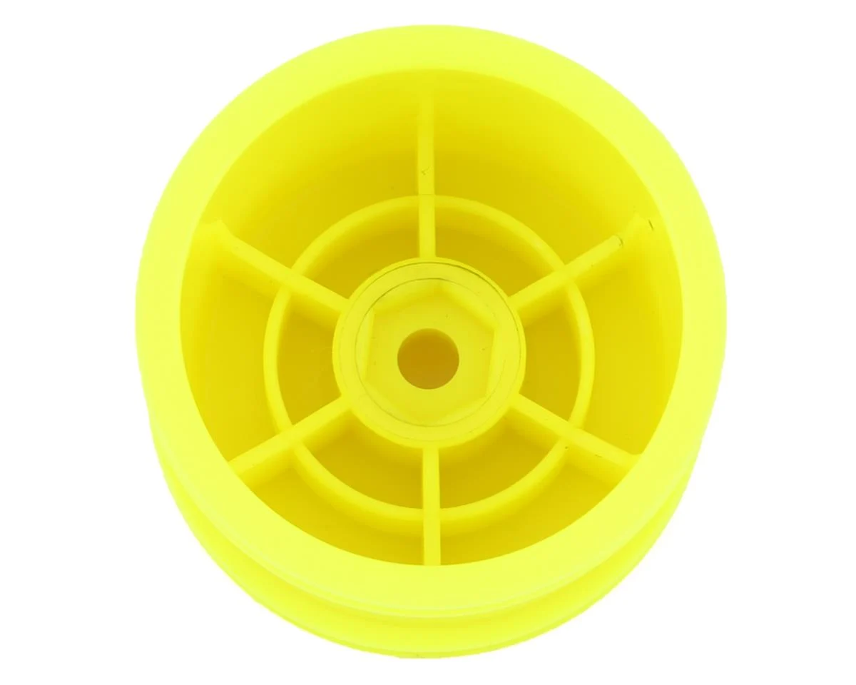 JCO3405Y Losi Mini-T 2.0 Mono Wheel Set (Yellow) (4)