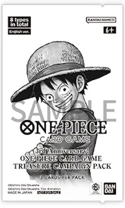 BJPOPTC9762 One Piece OP13 3rd Annivarsary Treasure Campaign Pack