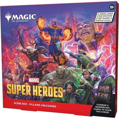 MTGD5369 Magic The Gathering Marvel Super Heroes Scene Box